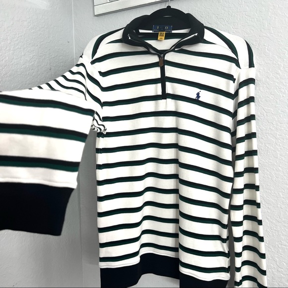 Ralph Lauren Other - Polo Ralph Lauren White and Black Striped Sweater size XL